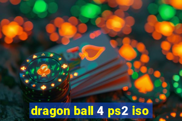 dragon ball 4 ps2 iso